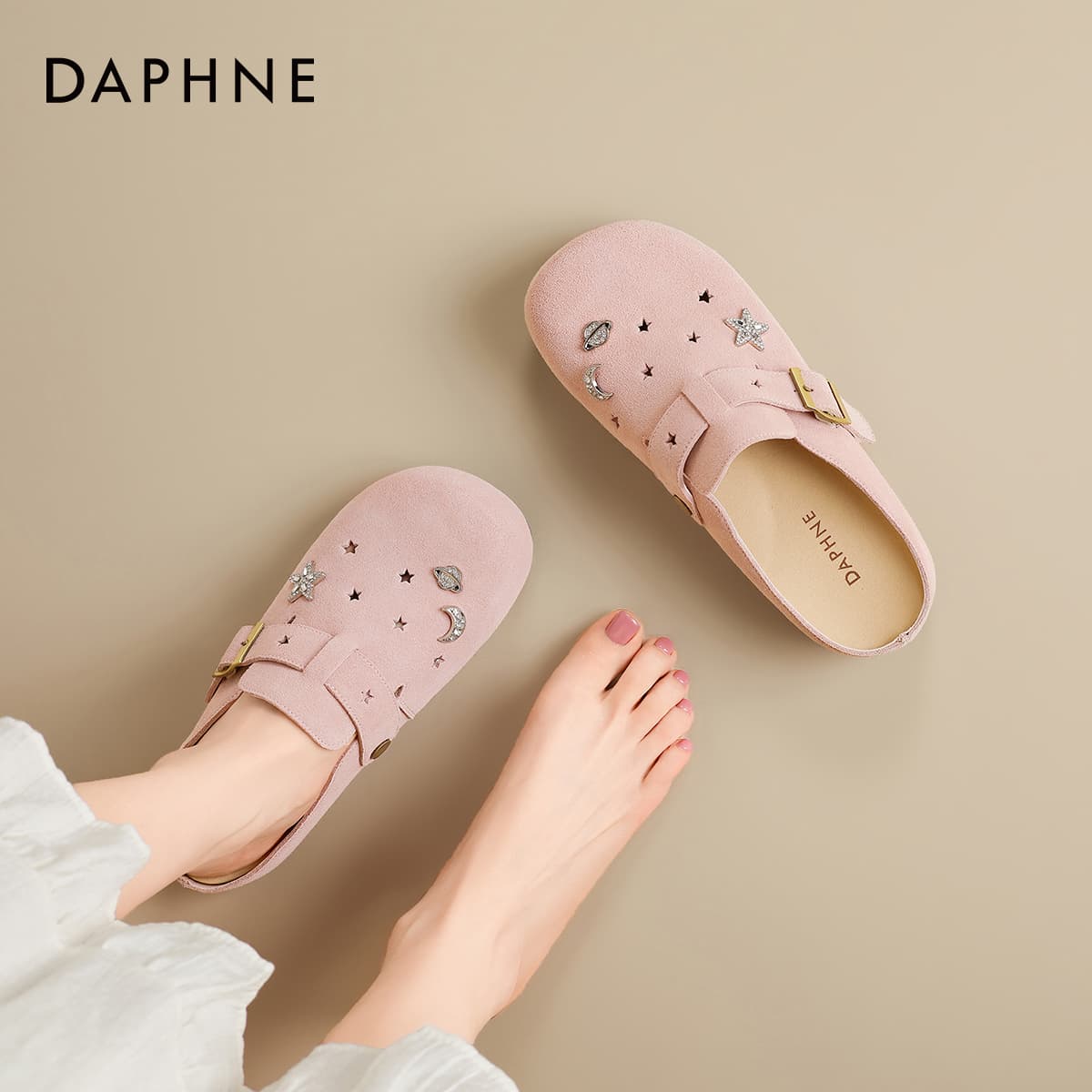Сабо DAPHNE Домашние тапочки для женщин - изображение 6