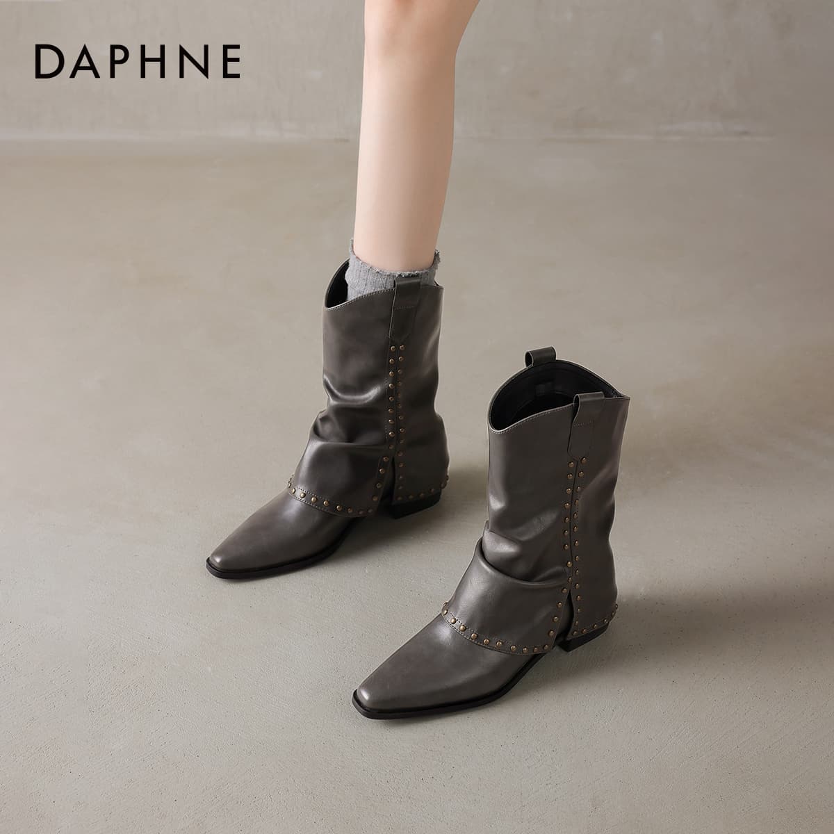 Сапоги Daphne Ботильоны Женские - изображение 7