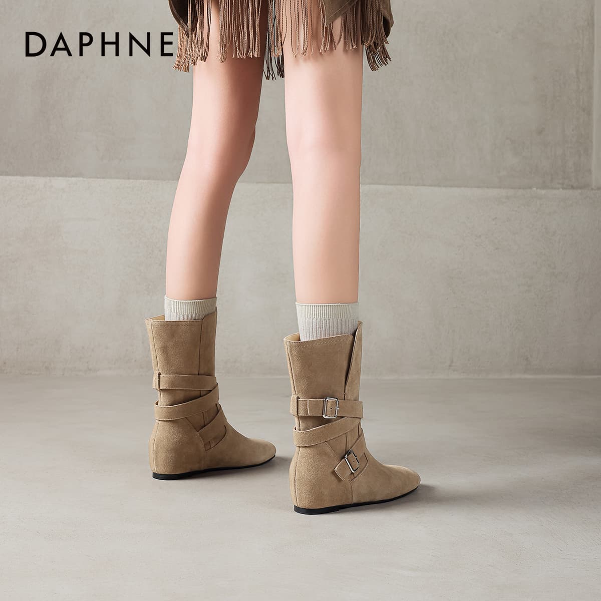 Сапоги DAPHNE Ботильоны Женские - изображение 6