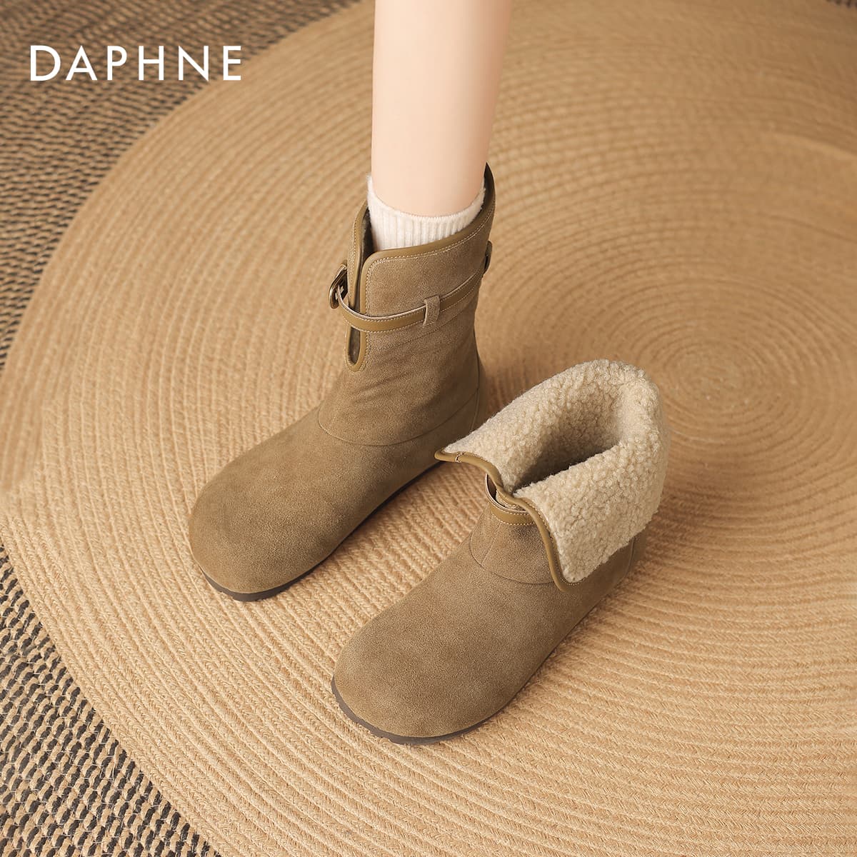 Сапоги Daphne Ткань Женские ботильоны - изображение 6
