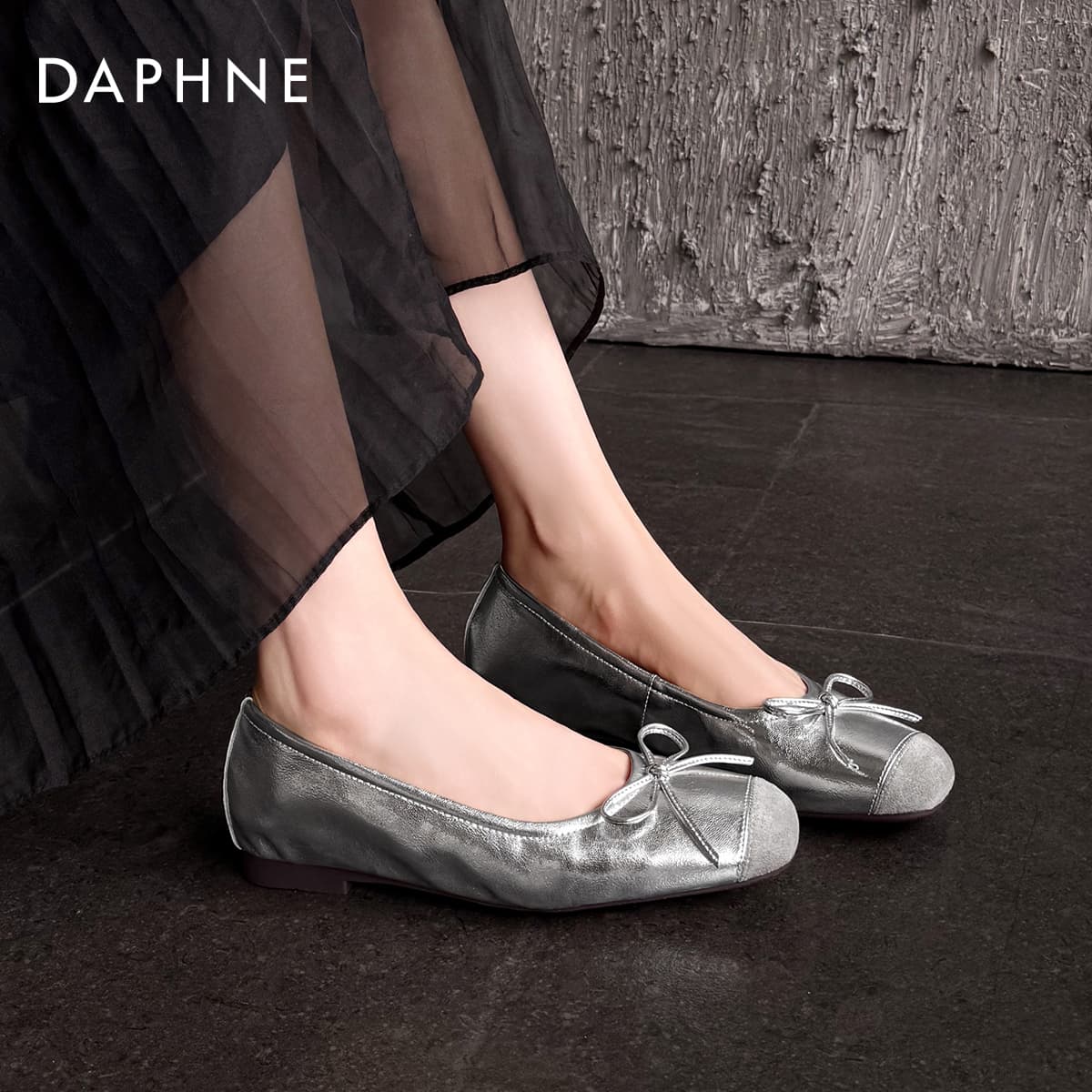 Тапочки DAPHNE Женские Повседневный Обувь без подкладки Женские - изображение 4