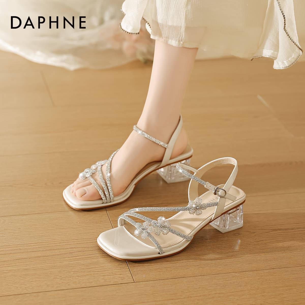 Шлёпанцы Daphne one Шнурованные Сандалии Женские - изображение 3