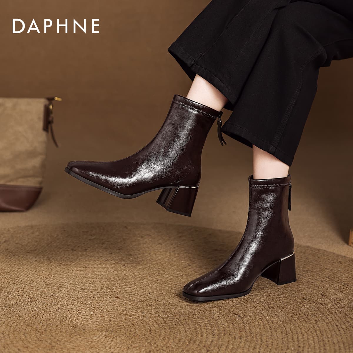 Сапоги DAPHNE Ботильоны Женские - изображение 4