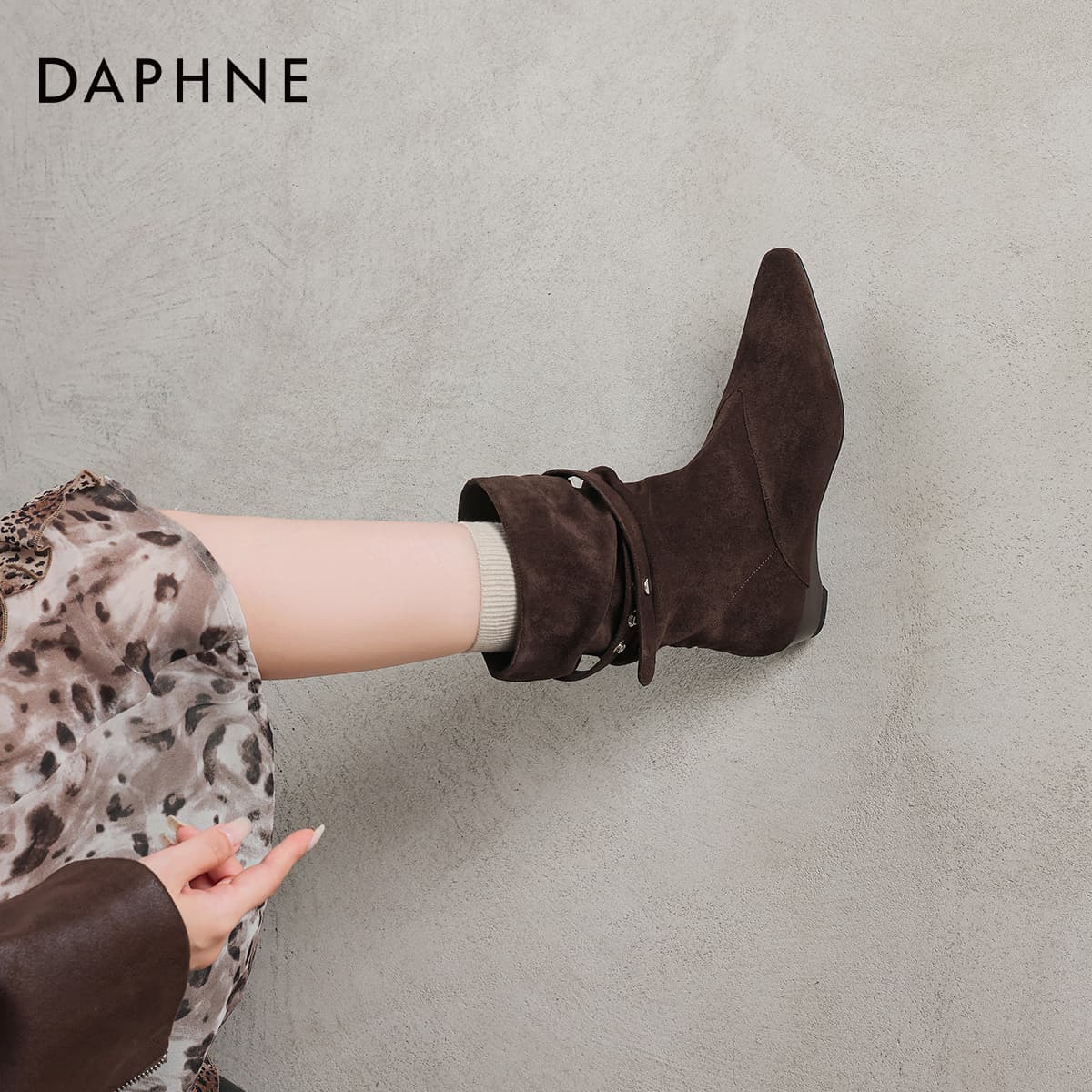 Сапоги DAPHNE Ботильоны Женские - изображение 14