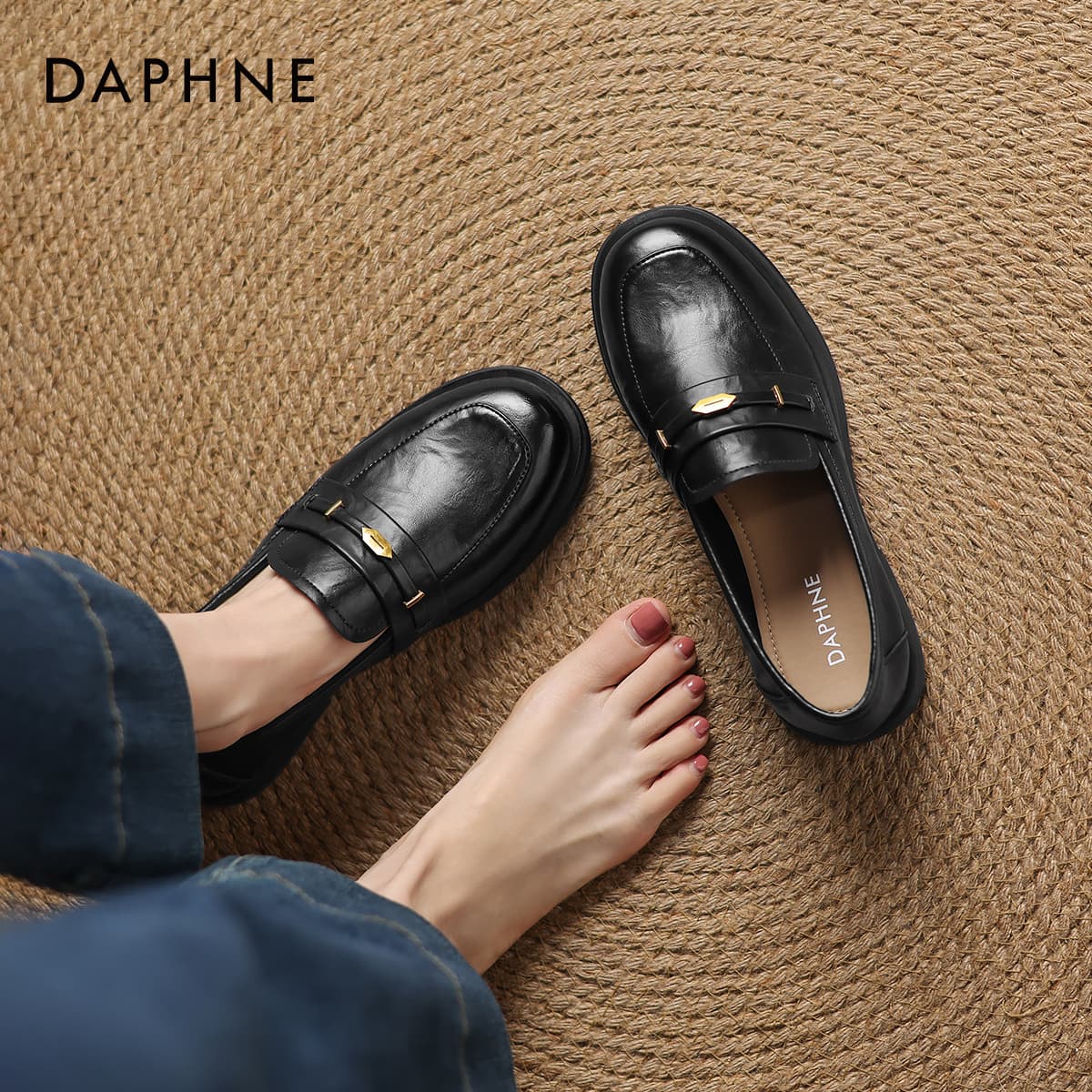 Лоферы DAPHNE Лоферы Low Топ Женские - изображение 5