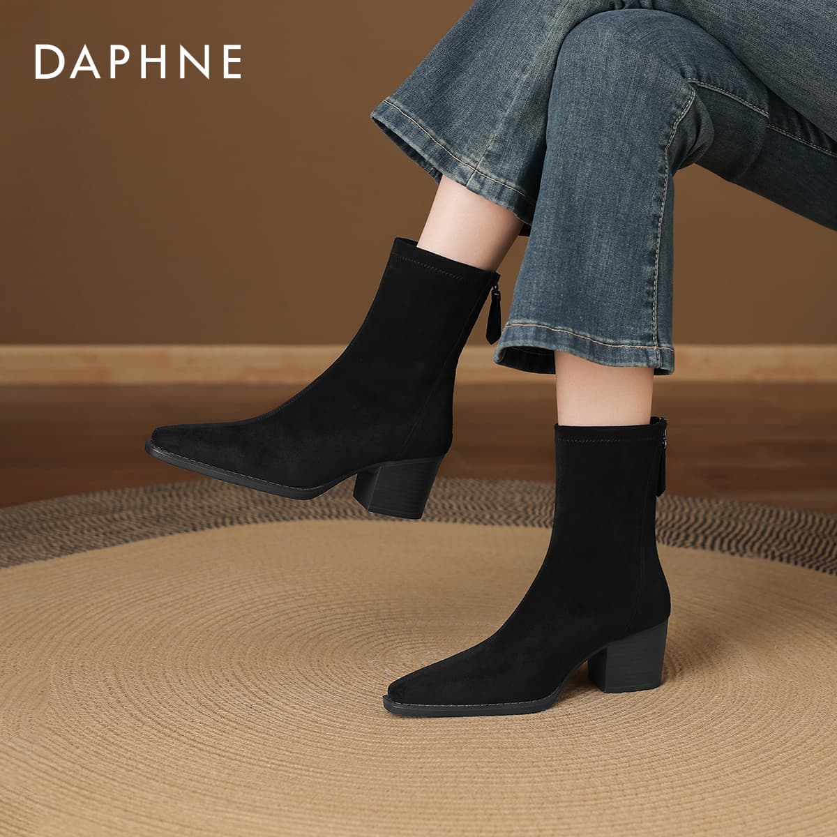 Сапоги DAPHNE Ботильоны Женские - изображение 6