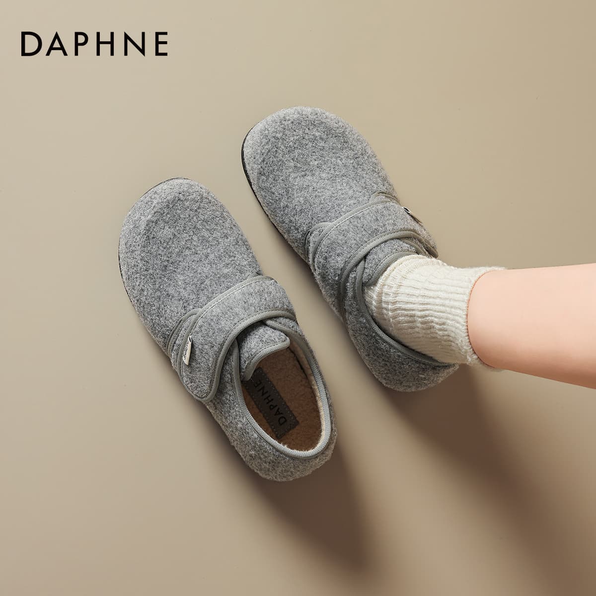 Сандалии DAPHNE Обувь в стиле Birkenstock Серый Женские - изображение 4