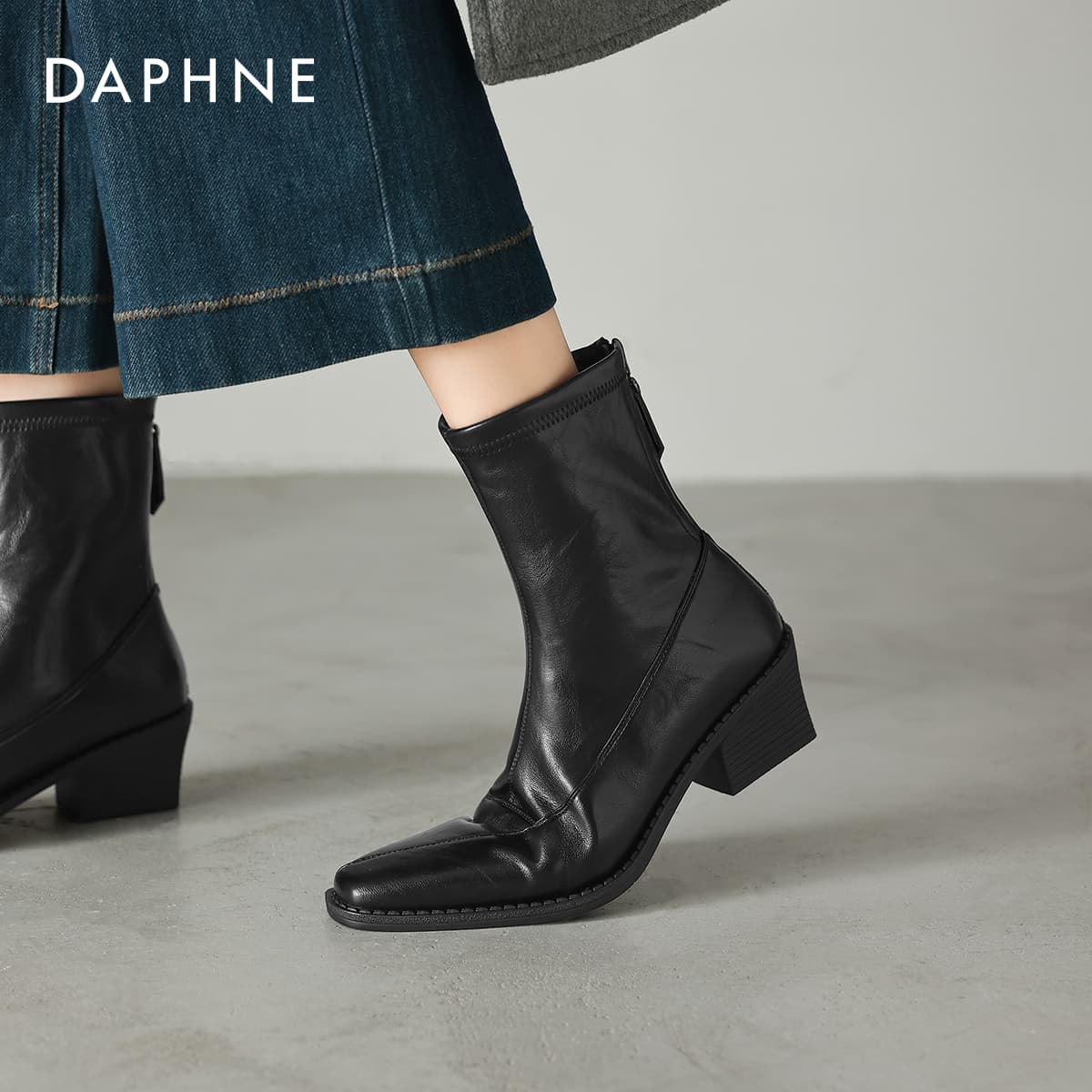 Сапоги DAPHNE Ботильоны Женские - изображение 14