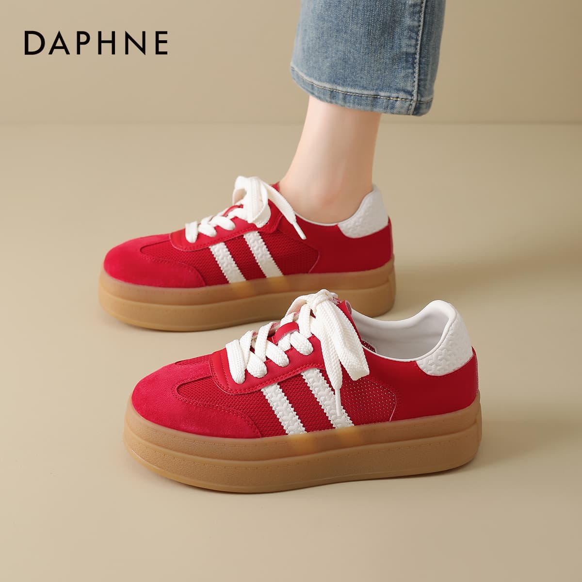 Кроссовки DAPHNE Низкий Топ Немецкий Армейский Кроссовки Женские - изображение 5