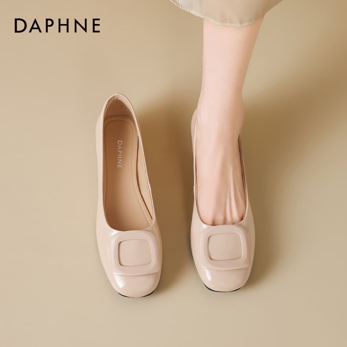 Тапочки DAPHNE Женские Повседневный Обувь без подкладки Женские - изображение 3
