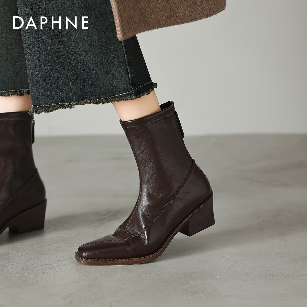 Сапоги DAPHNE Ботильоны Женские - изображение 10