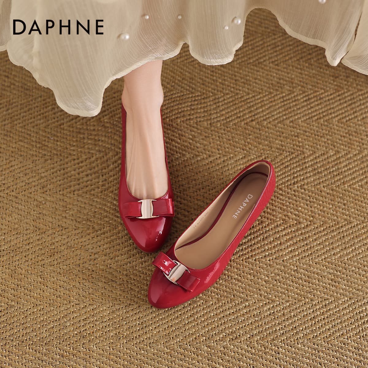 Тапочки DAPHNE Женские Повседневный Обувь без подкладки Женские - изображение 6