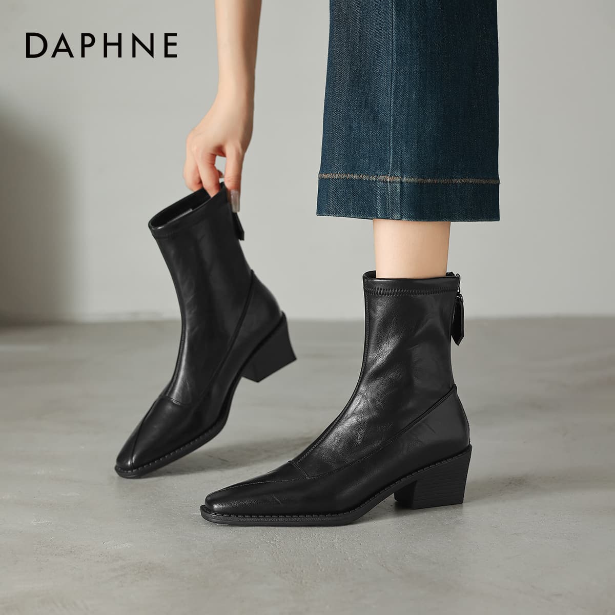 Сапоги DAPHNE Ботильоны Женские - изображение 11