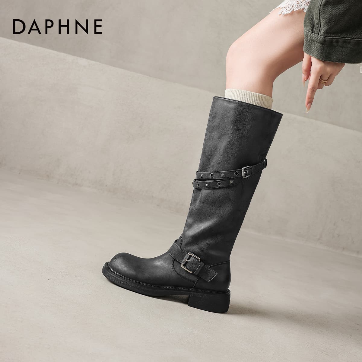 Сапоги DAPHNE Ботильоны Женские - изображение 6