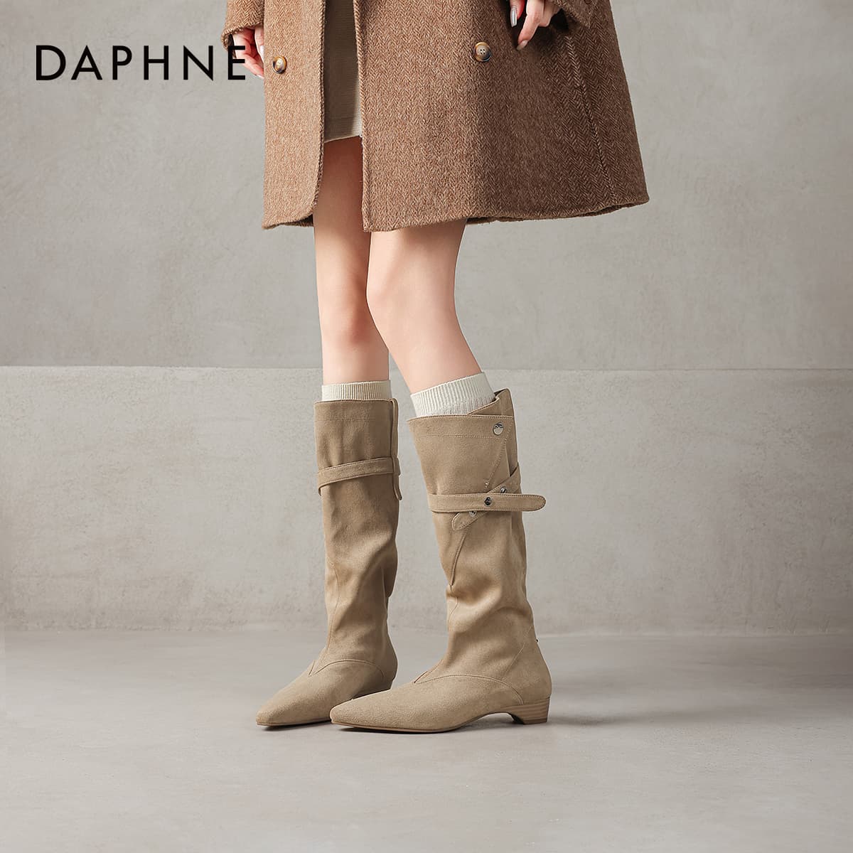 Сапоги DAPHNE Ботильоны High Топ Женские - изображение 8