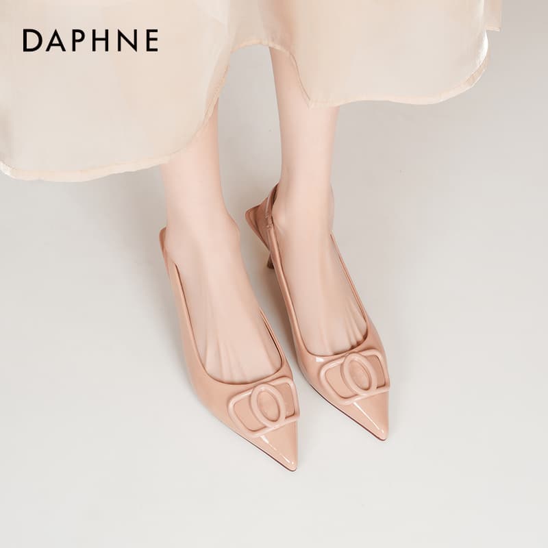 Туфли Daphne Низкий каблук Высокие каблуки Женские - изображение 6