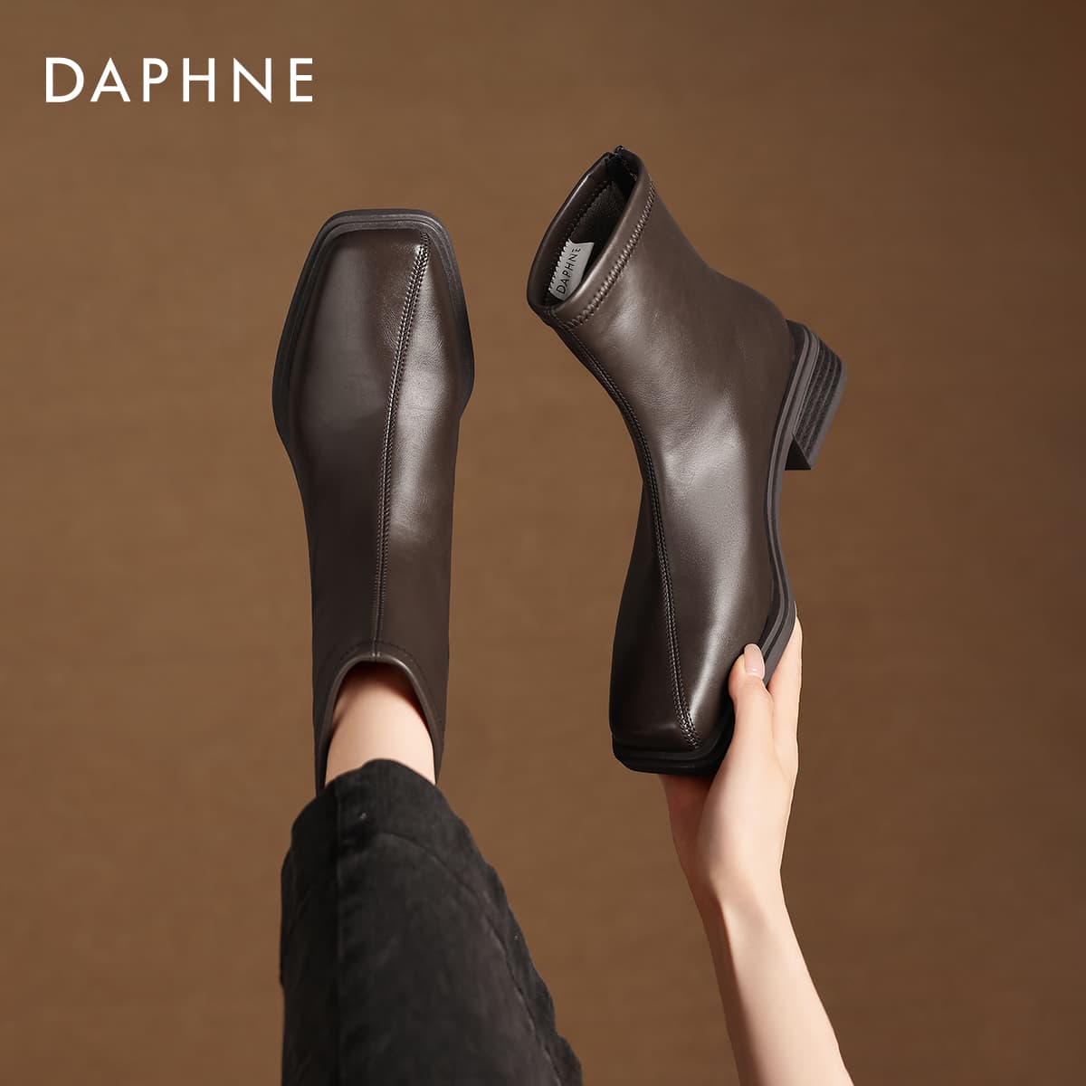 Сапоги DAPHNE Ботильоны Женские - изображение 7