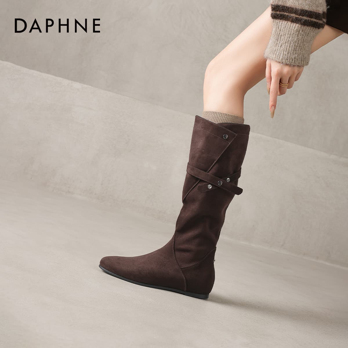 Сапоги DAPHNE Ботильоны Женские - изображение 14