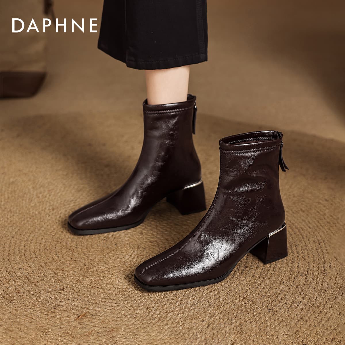 Сапоги DAPHNE Ботильоны Женские - изображение 3