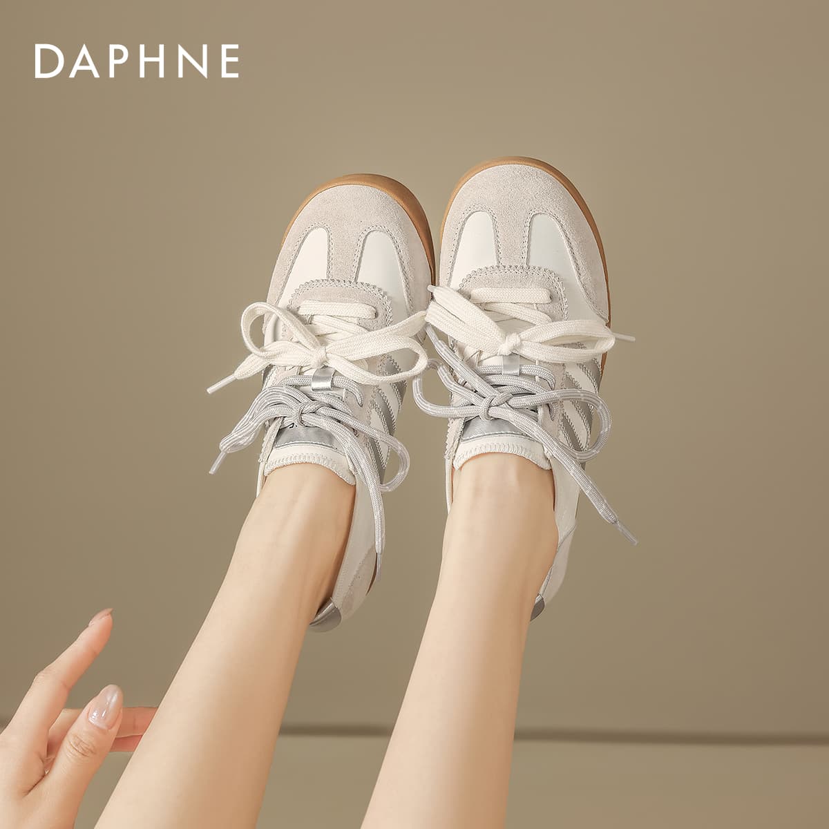 Кроссовки DAPHNE Низкий Топ Повседневная Обувь Женская - изображение 7