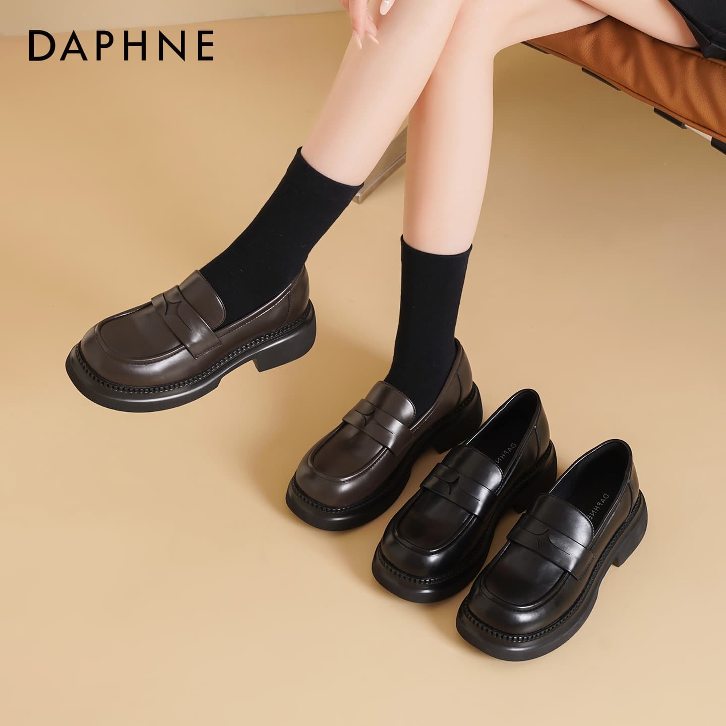 Лоферы DAPHNE Лоферы Low Топ Женские - изображение 7