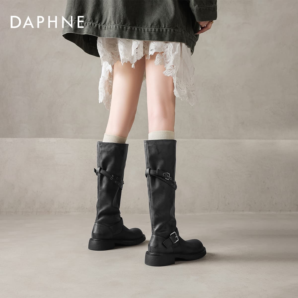 Сапоги DAPHNE Ботильоны Женские - изображение 5