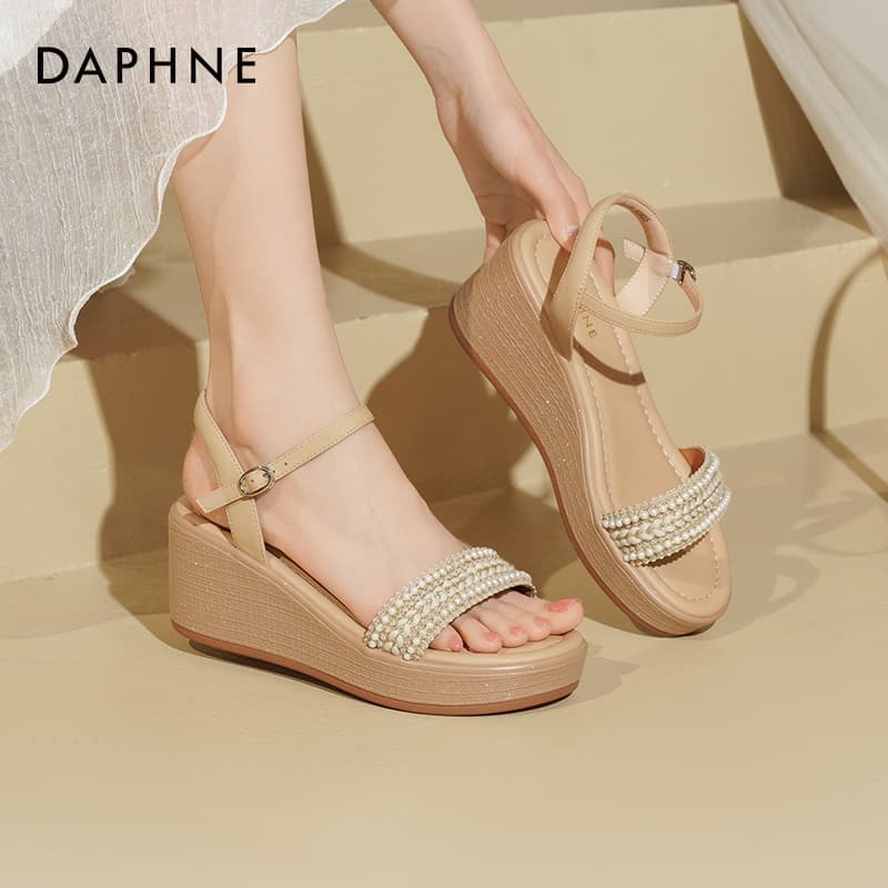 Шлёпанцы DAPHNE One Шнуровочные Сандалии Женские - изображение 13