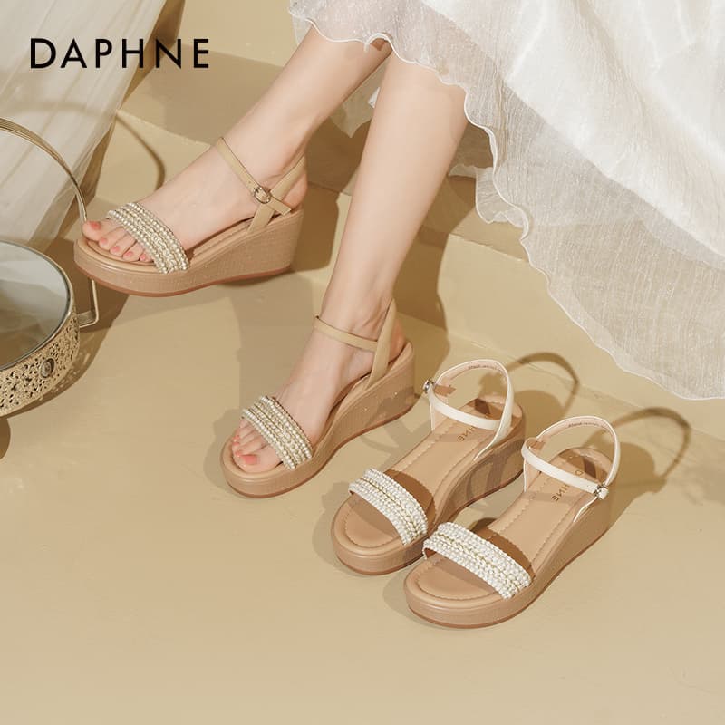 Шлёпанцы DAPHNE One Шнуровочные Сандалии Женские - изображение 14