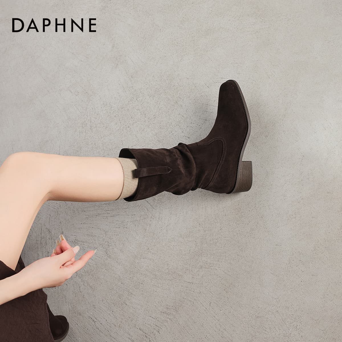 Сапоги DAPHNE Ботильоны High Топ Женские - изображение 7