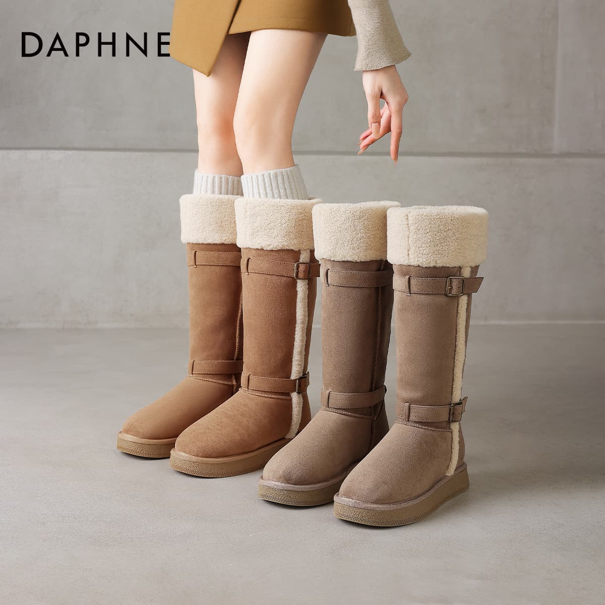 Ботинки зимние Daphne Сноубутсы Женские - изображение 3