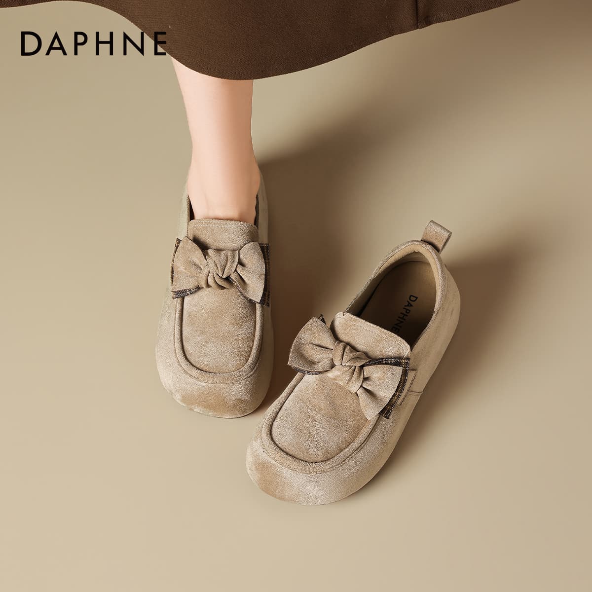 Сандалии DAPHNE Birkenstock Стиль Обувь Абрикос Женские - изображение 6