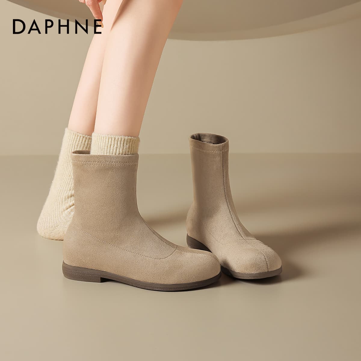 Сапоги DAPHNE Ботильоны Женские - изображение 4