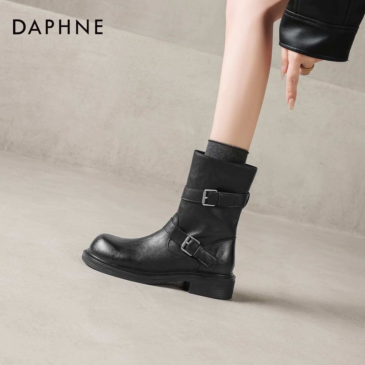 Сапоги DAPHNE Ботильоны Женские - изображение 5