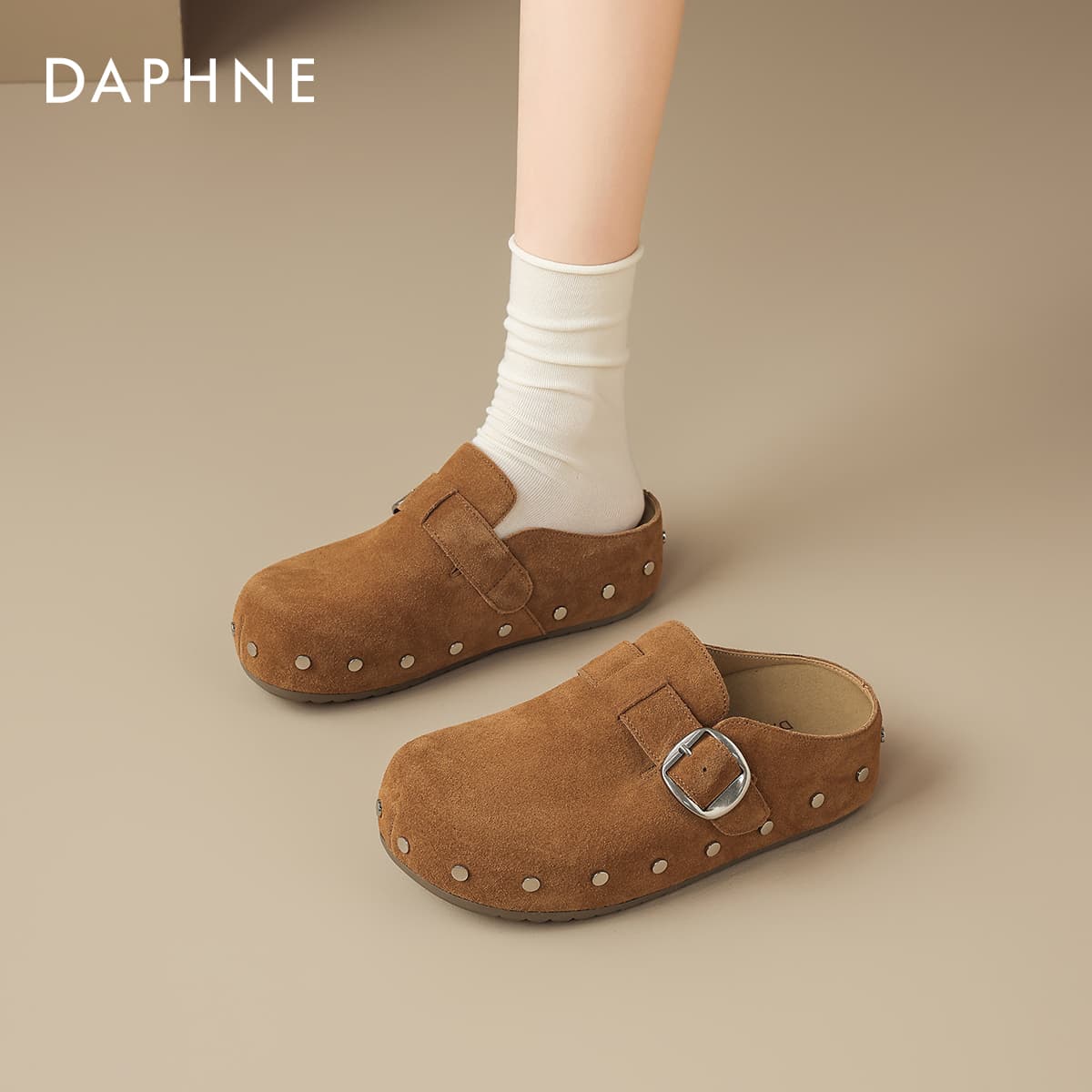 Сандалии DAPHNE Birkenstock Стиль Обувь Верблюжий цвет Женские - изображение 5