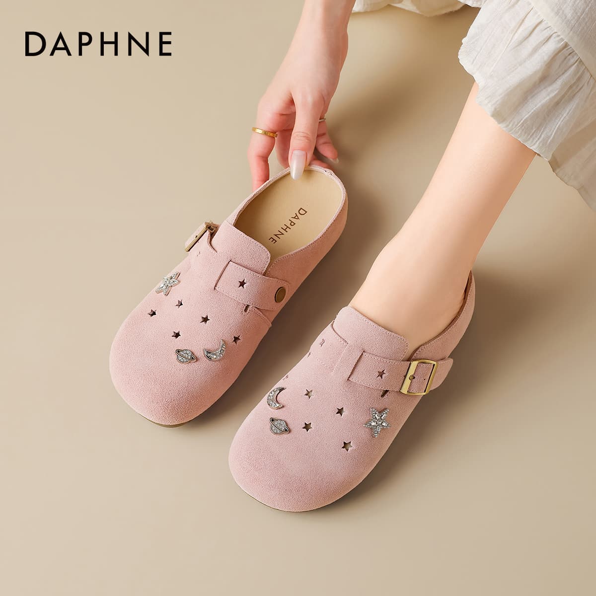 Сабо DAPHNE Домашние тапочки для женщин - изображение 5