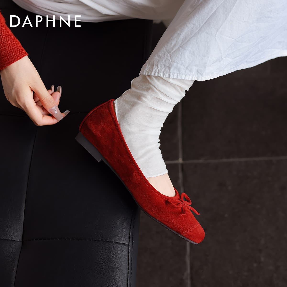 Тапочки DAPHNE Женские Повседневный Обувь без подкладки Женские - изображение 7