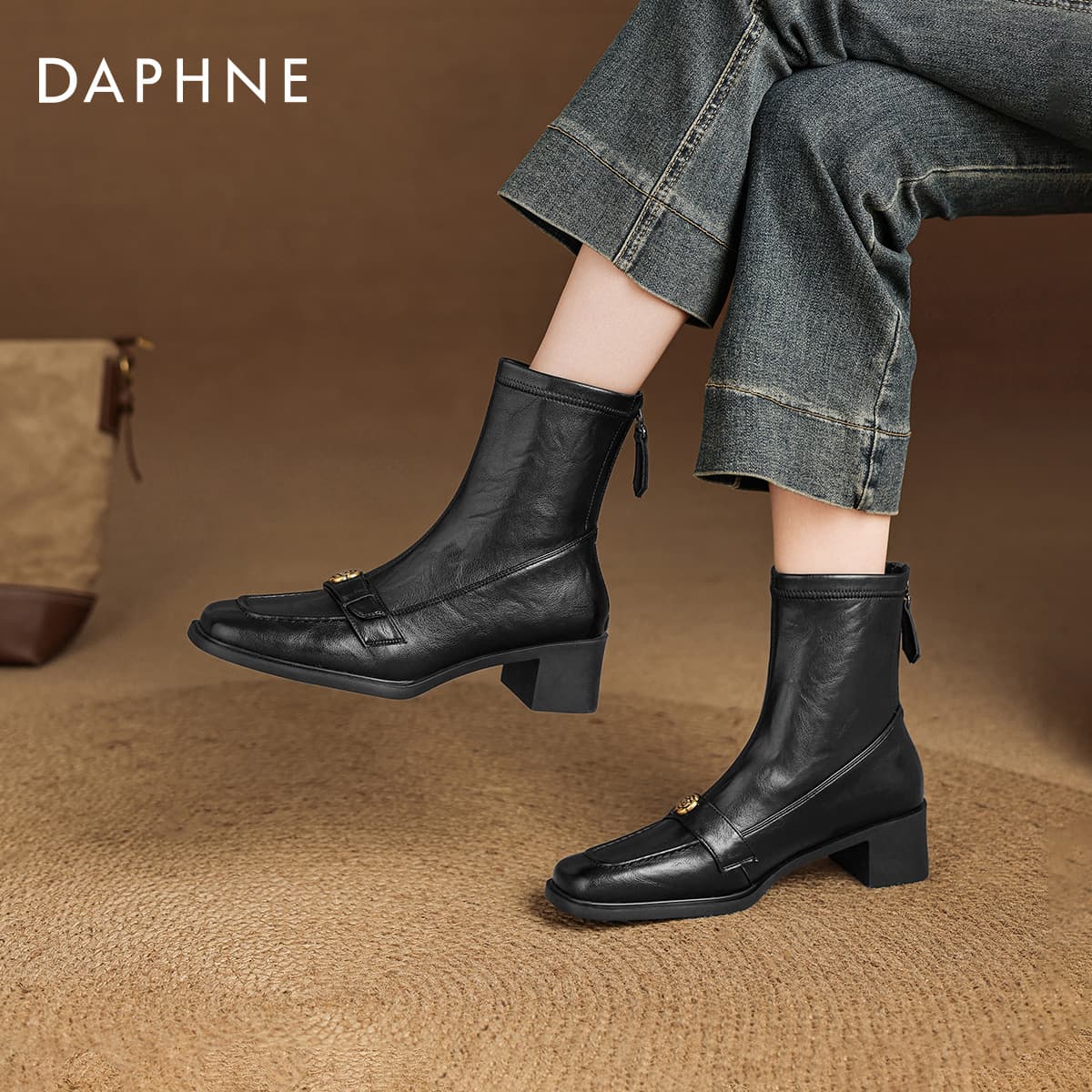 Сапоги DAPHNE Ботильоны Женские - изображение 12