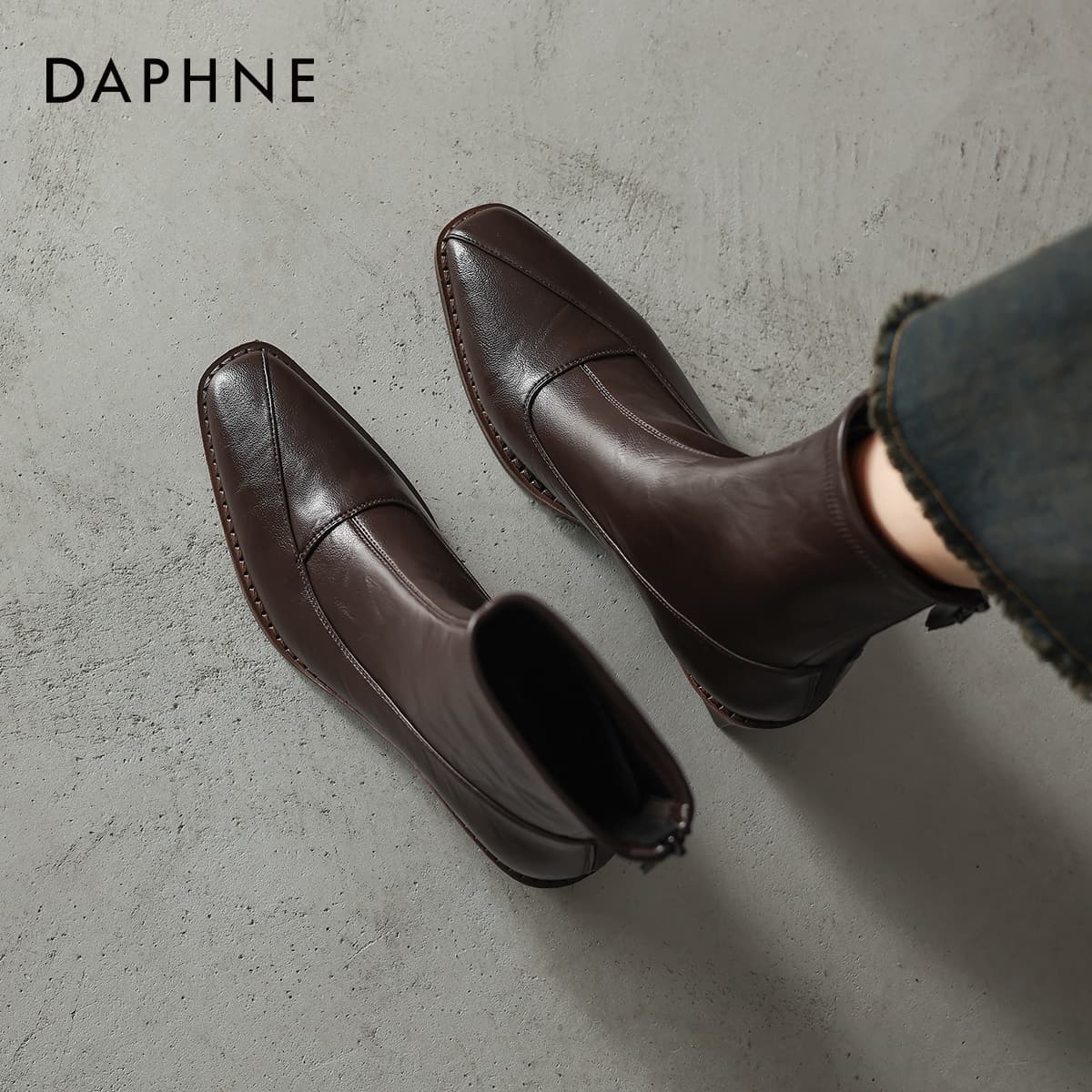 Сапоги DAPHNE Ботильоны Женские - изображение 7