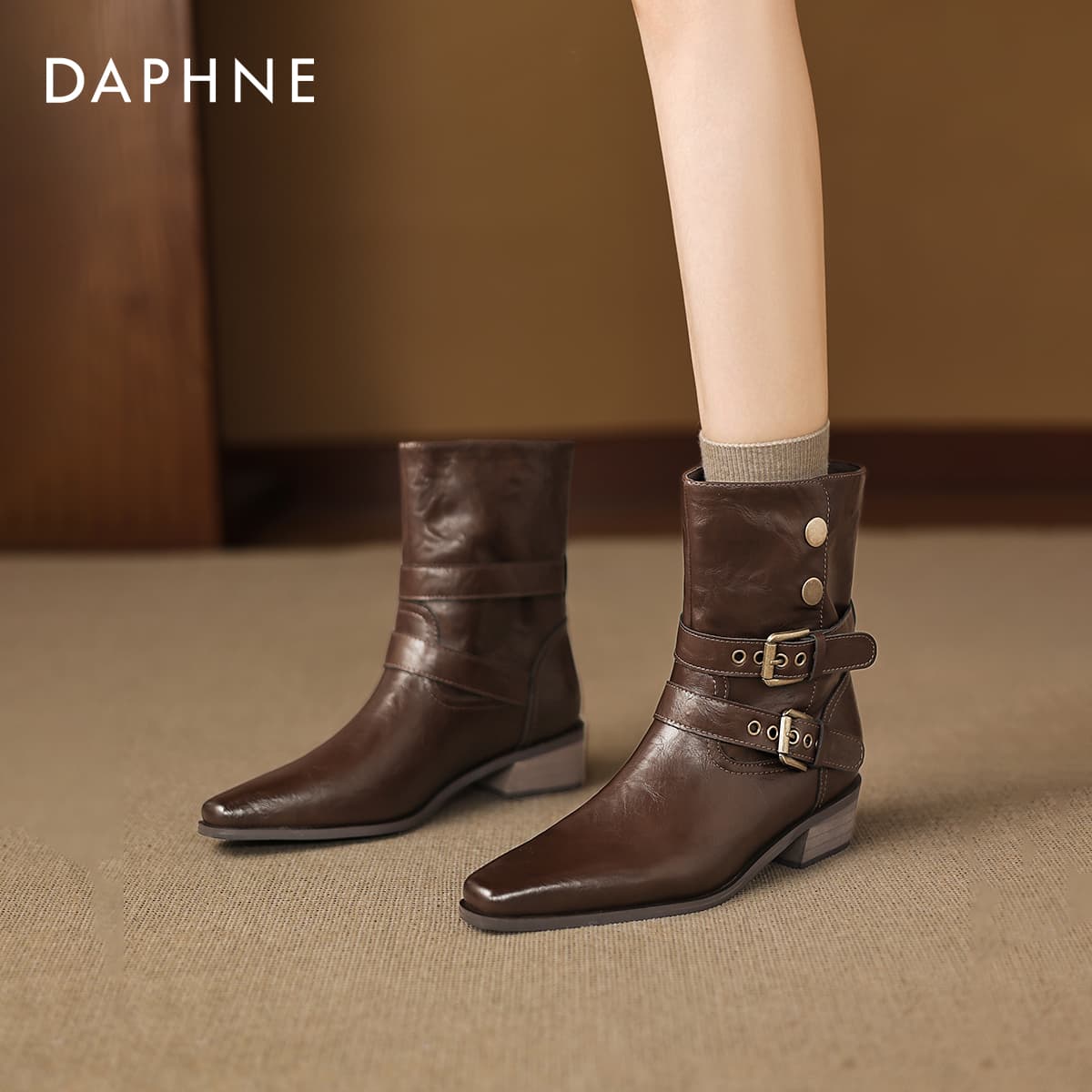 Сапоги Daphne Ботильоны Женские - изображение 5