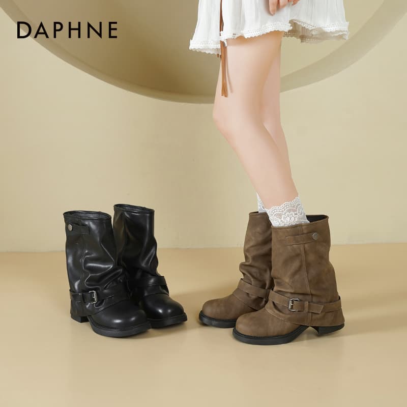 Сапоги DAPHNE Ботильоны Женские - изображение 6
