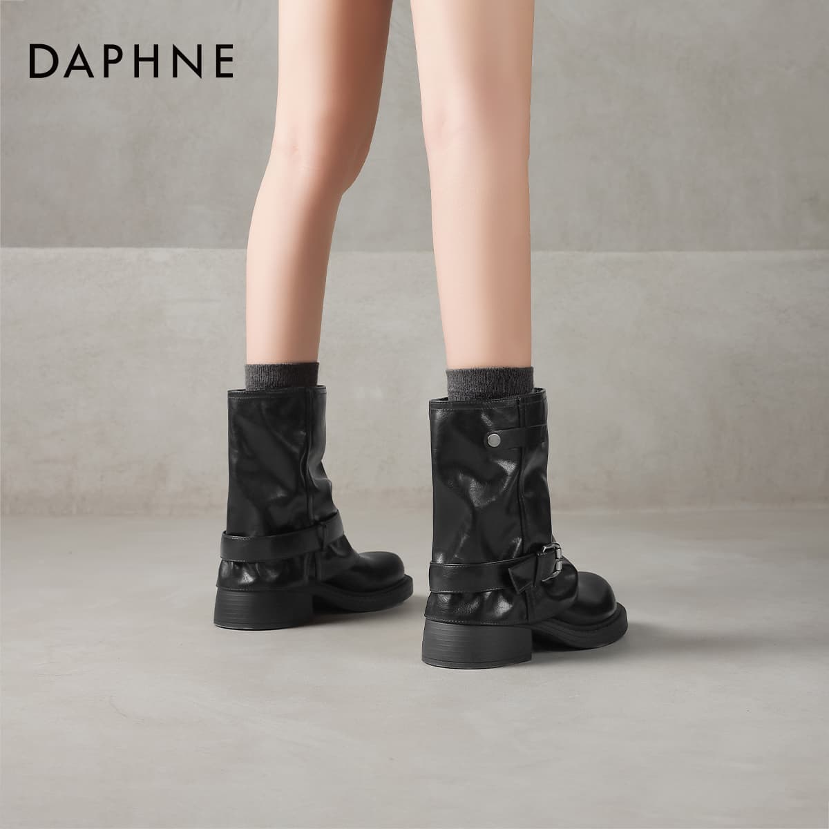 Сапоги DAPHNE Ботильоны Low Топ Женские - изображение 5