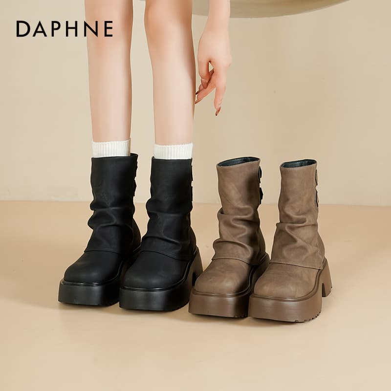 Сапоги DAPHNE Ботильоны Женские - изображение 8