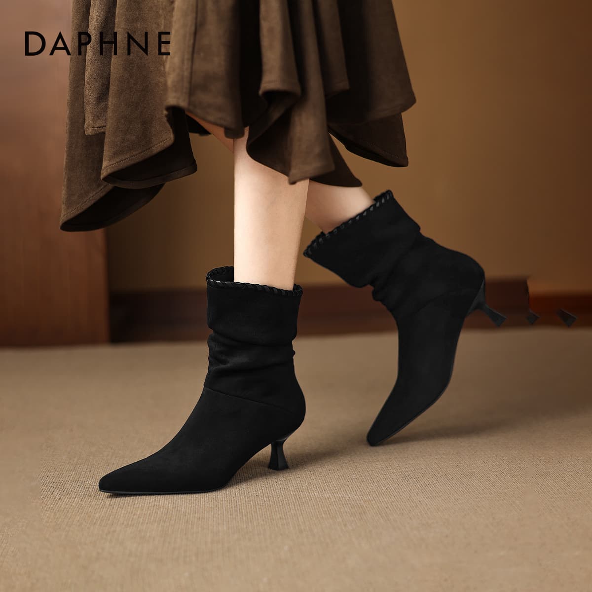 Сапоги Daphne Ботильоны Женские - изображение 4