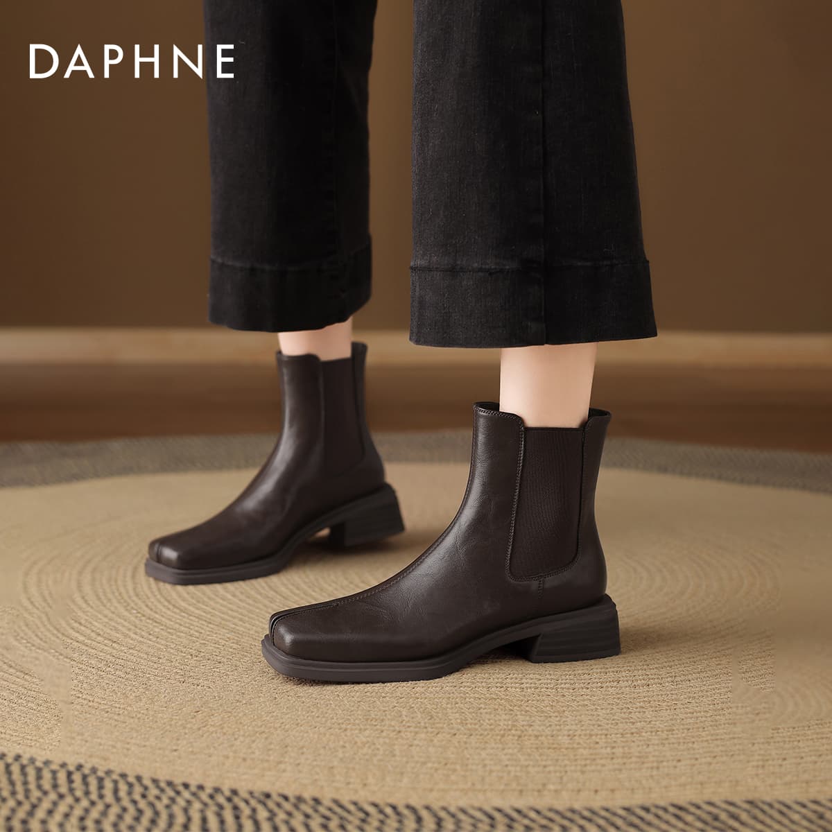 Сапоги DAPHNE Ботильоны Женские - изображение 5