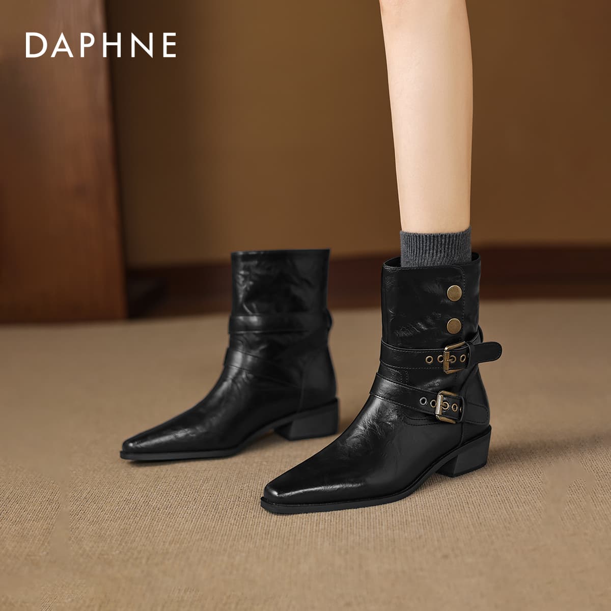 Сапоги Daphne Ботильоны Женские - изображение 14