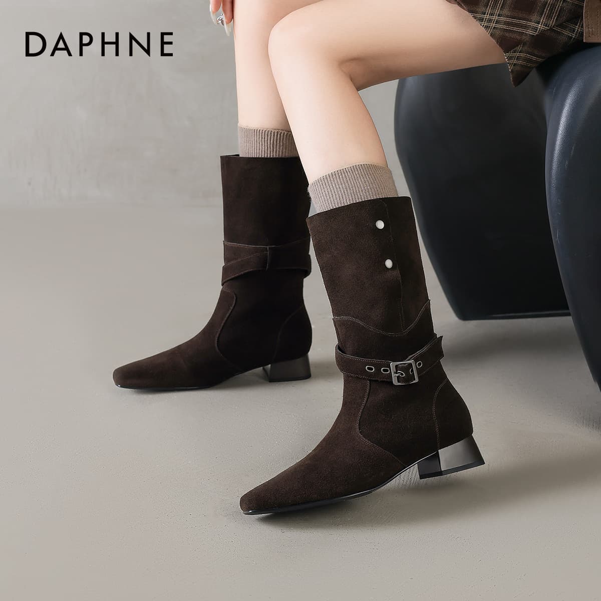 Сапоги Daphne Ботильоны Женские - изображение 5