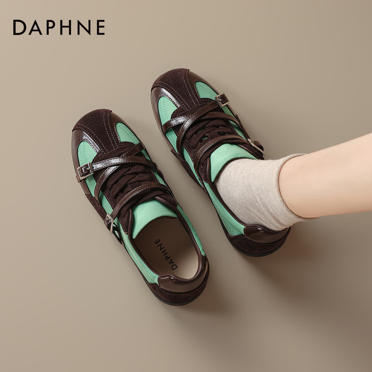 Кроссовки DAPHNE Кеды немецкой армии (GAT) Low Топ Женские - изображение 8