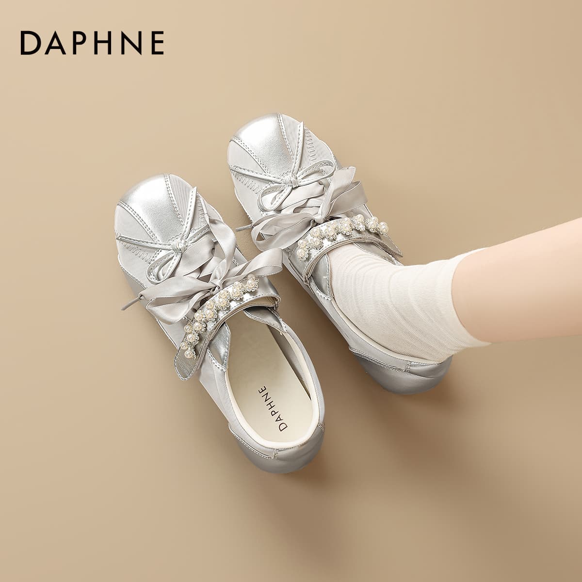 Кроссовки DAPHNE Повседневная обувь Low Топ Женская - изображение 5