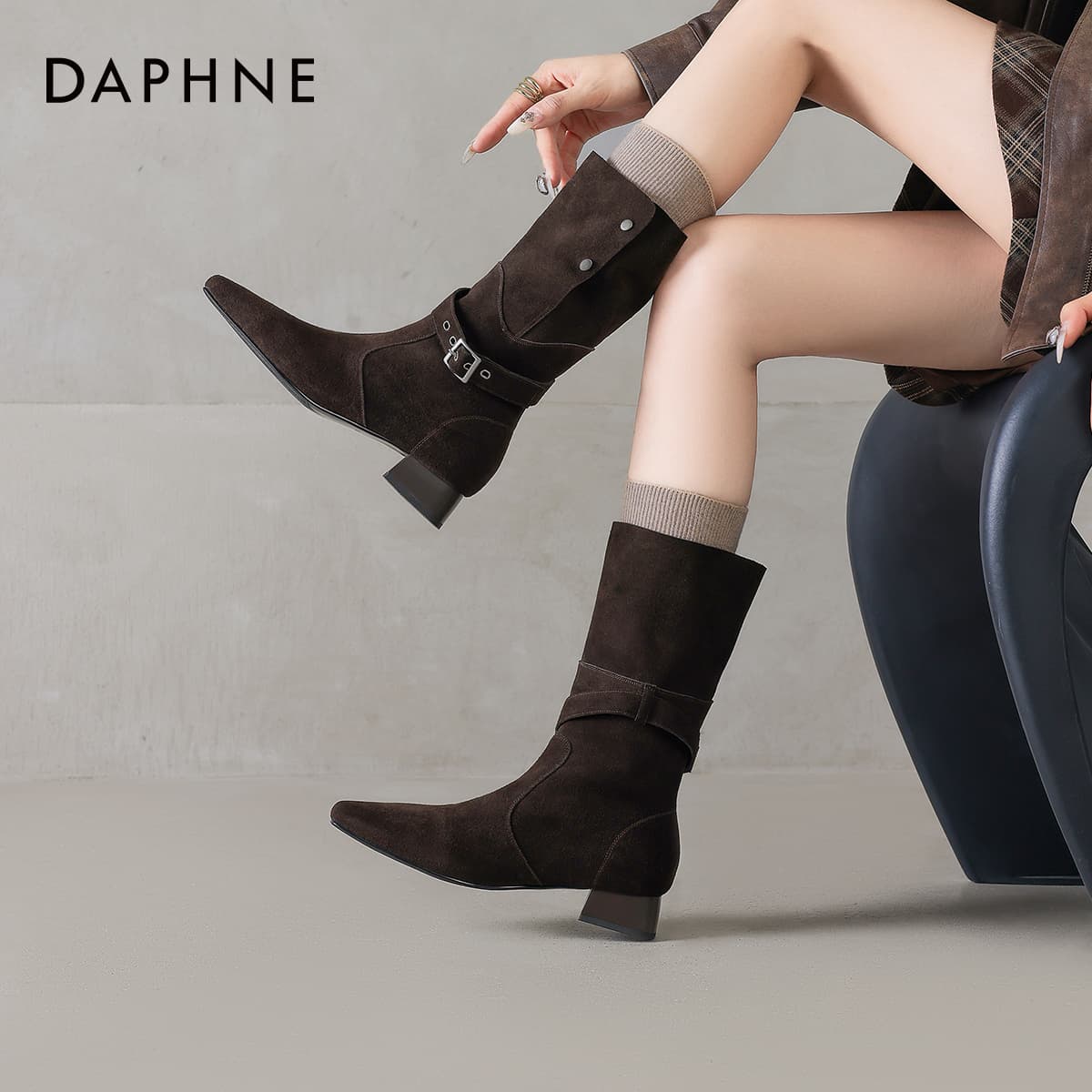 Сапоги Daphne Ботильоны Женские - изображение 3