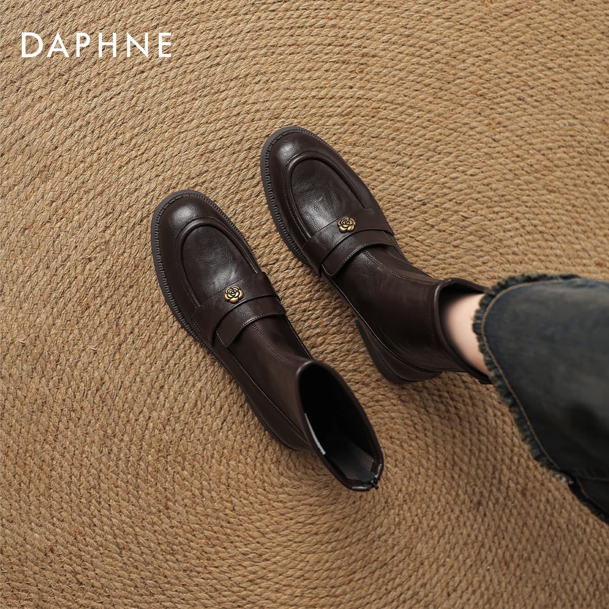 Сапоги DAPHNE Ботильоны Женские - изображение 7
